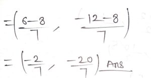 %filename निर्देशांकज्यामिति Ex 7.2 निर्देशांकज्यामिति Ex 7.2