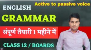 Active and Passive Voice Rules for All Tenses